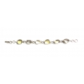 Designer Sterling Silver Bracelet setted with Citrine